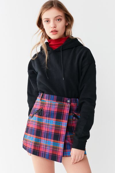 plaid mini skirt urban outfitters