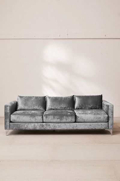 Chamberlin Crushed Velvet Sofa
