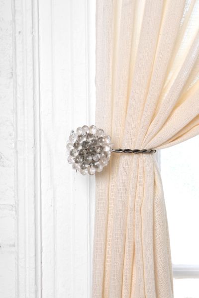 Bright Botanical Curtain Tie Back