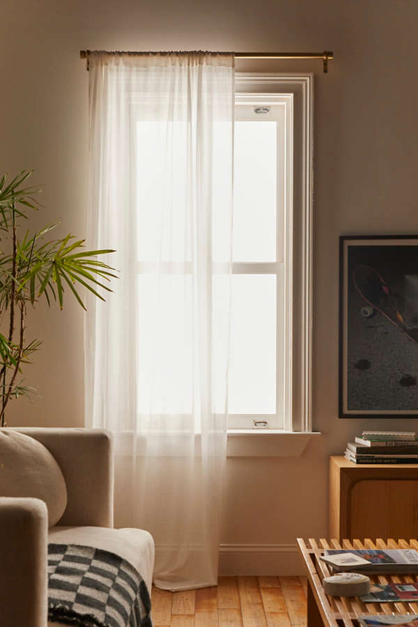 Slide View: 1: Chloe Gauze Curtain