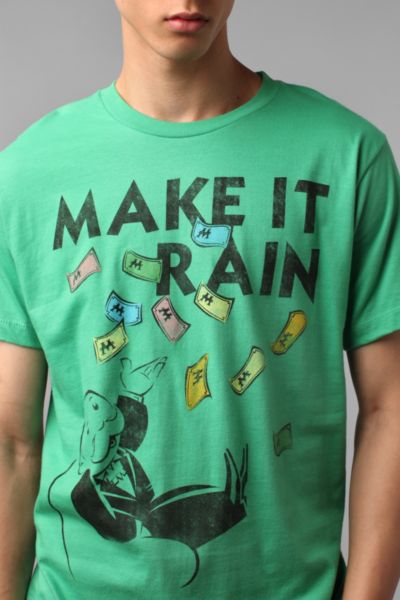 UrbanOutfitters  Make It Rain Tee