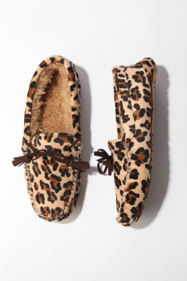 Fur-Lined Moccasin Slipper | Urban Outfitters