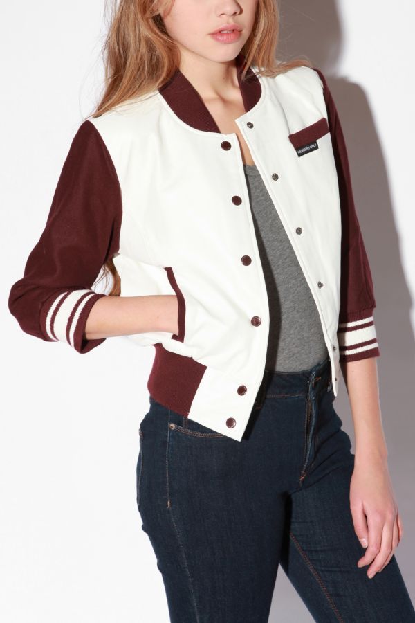 Members Only Varsity Jacket Urban Outfitters