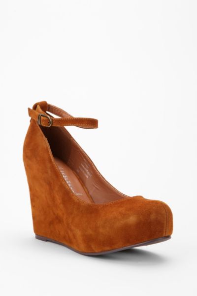 Jeffrey Campbell Suede Adelaide Wedge