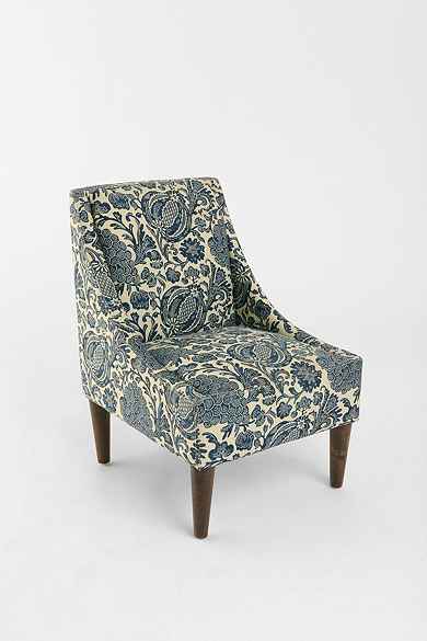 Slope Chair — Batik Ink
