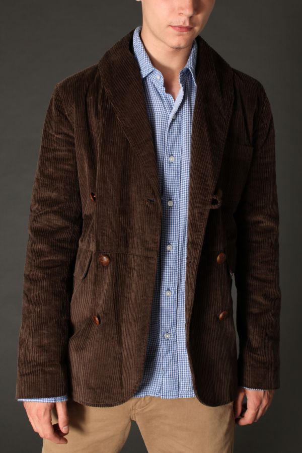 BDG Double Breasted Corduroy Pea Coat | Urban Outfitters