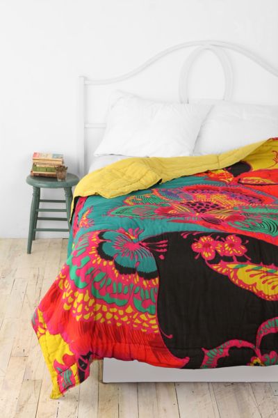 Bohemian Floral Quilt - Urban Outfitters