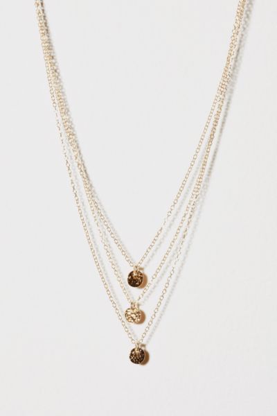 UrbanOutfitters  Gorjana Three Disc Necklace