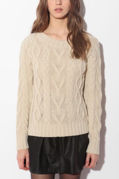 UrbanOutfitters  BDG Fisherman Pullover Sweater