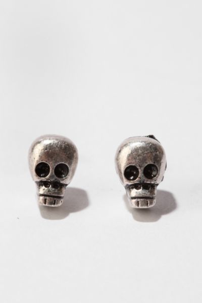 Day of the Dead Skull Post Earring - Urban Outfitters