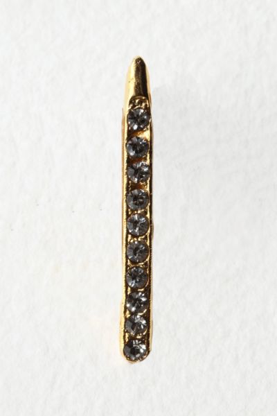 UrbanOutfitters  Lizzie Fortunato Jewels Single August Gold Spike 