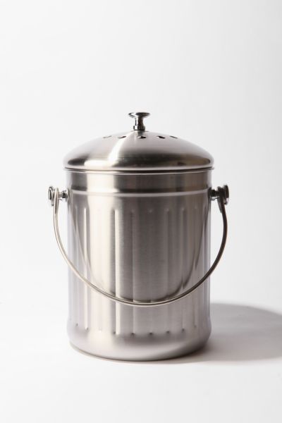 UrbanOutfitters  Stainless Steel Countertop Composter