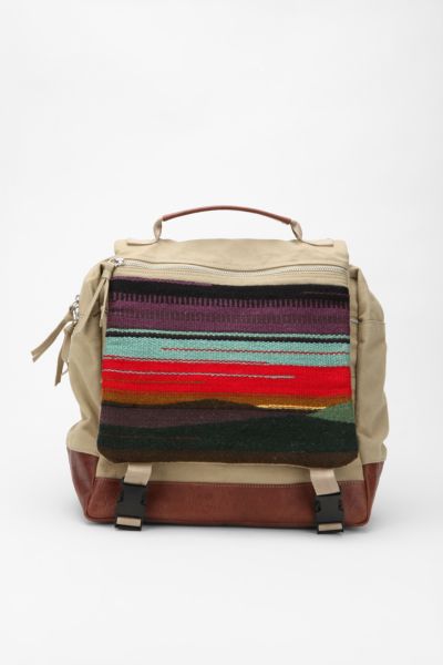 UrbanOutfitters  Ecote Baja Blanket Backpack