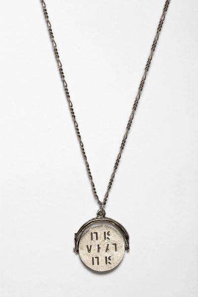 Spinner Pendant Necklace   Urban Outfitters