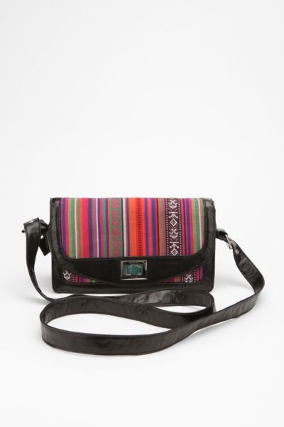 UrbanOutfitters  Ecote Aztec Crossbody Bag