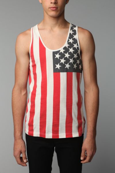 UrbanOutfitters  Outcast Americana Tank Top