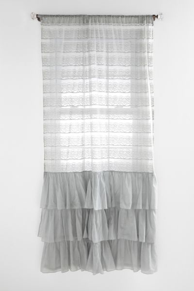 UrbanOutfitters  Lace Ruffles Curtain