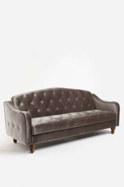 UrbanOutfitters  Ava Tufted Sleeper Sofa