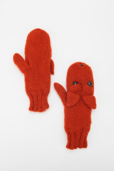 UrbanOutfitters  Piu by Celapiu Fox Mitten