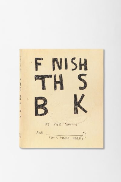 UrbanOutfitters  Finish This Book By Keri Smith