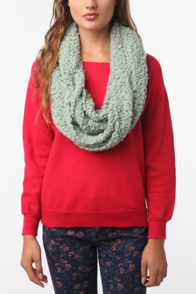 UrbanOutfitters  Popcorn Boucle Eternity Scarf