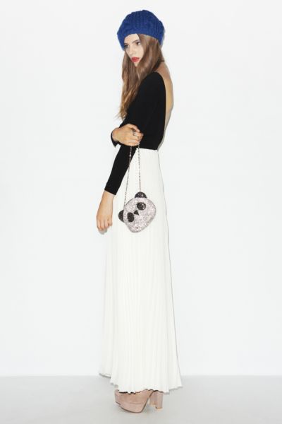 UrbanOutfitters  KNT by Kova & T Champagne Dress