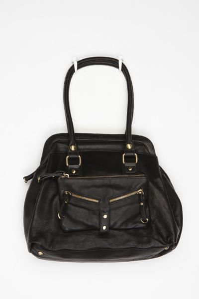 Sabina Envelope Zip Satchel   Urban Outfitters