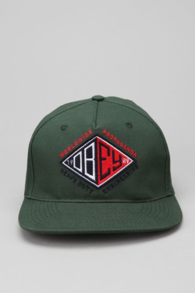 UrbanOutfitters  OBEY Heavy Duty Snapback Hat