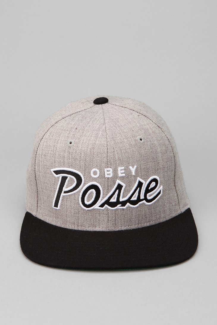 UrbanOutfitters  OBEY Posse Snapback Hat