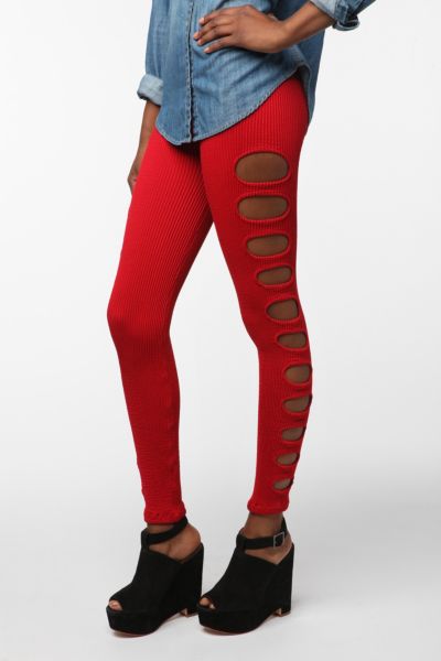 Tripp NYC Knit Cutout Legging