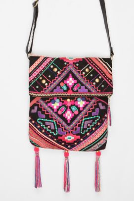 UrbanOutfitters  Ecote Folk Foldover Crossbody Bag