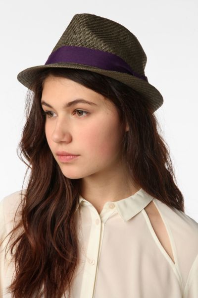 Classic Straw Fedora   Urban Outfitters