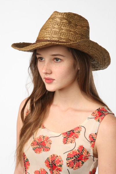 Staring at Stars Straw Cowboy Hat   Urban Outfitters