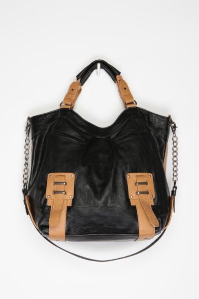 UrbanOutfitters  KDNY Mulholland Double Pocket Satchel