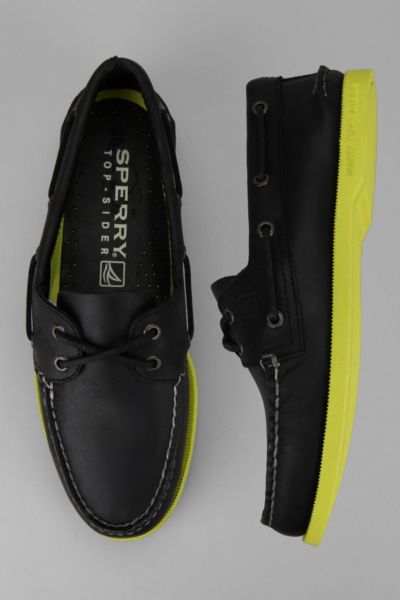 Sperry Top Sider Neon Sole Boat Shoe