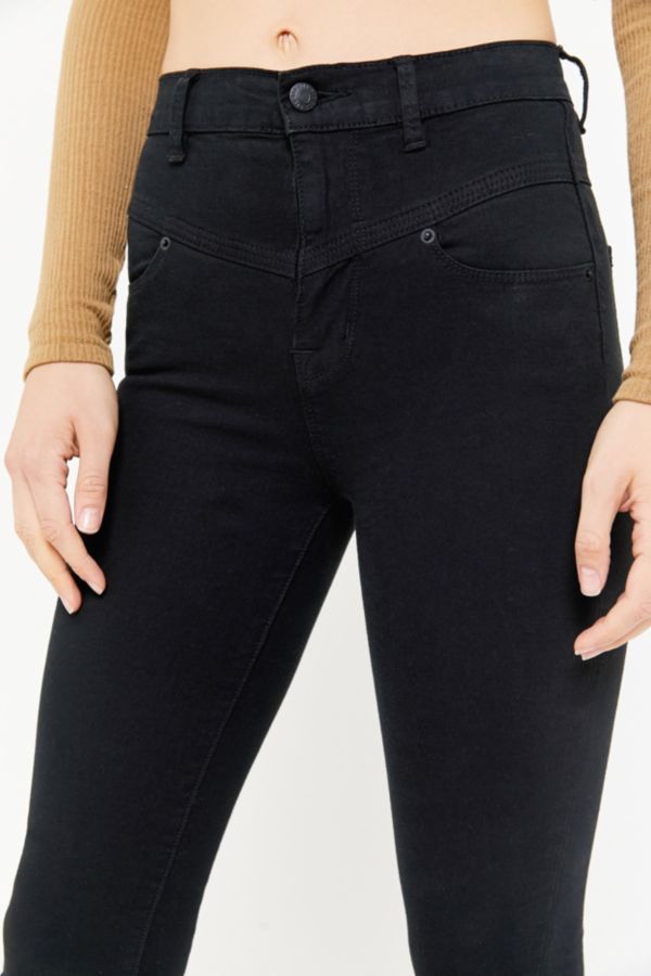 BDG Seamed High-Rise Jean - Black | Urban Outfitters