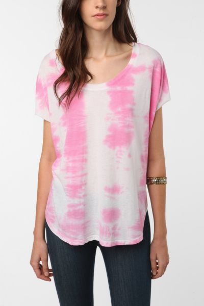 Daydreamer LA Drop Arm Tie Dye Muscle Tank