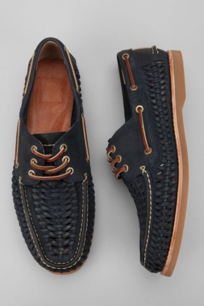 Frye Sully Woven Boat Shoe