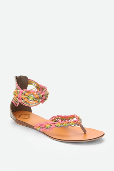 Kimchi Blue Macrame Slingback Sandal