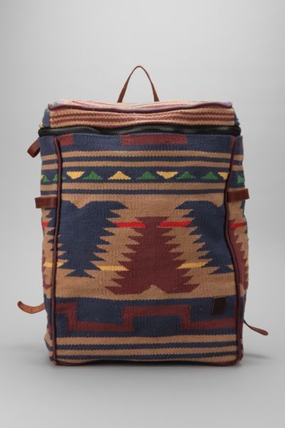 UrbanOutfitters  Trees Blanket Backpack