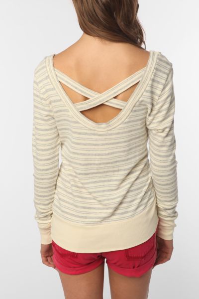 UrbanOutfitters  LA Made Cross Back Sweatshirt