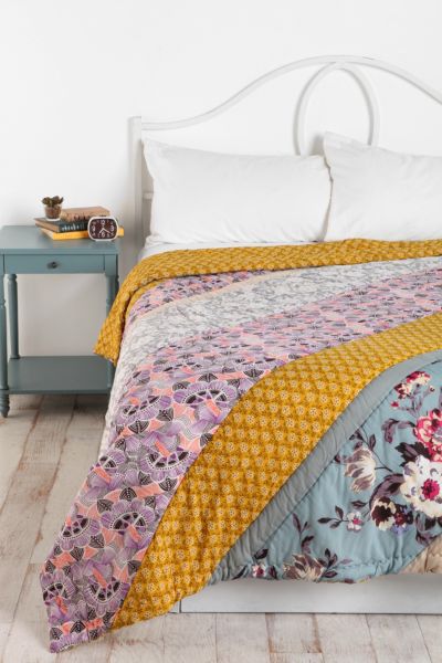 Magical Thinking Bali Patchwork Quilt