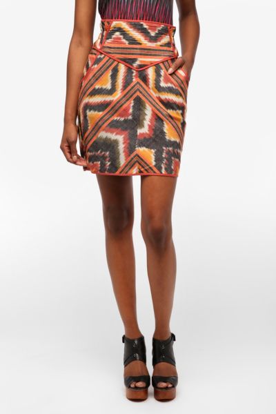 Staring at Stars Ikat Pencil Skirt