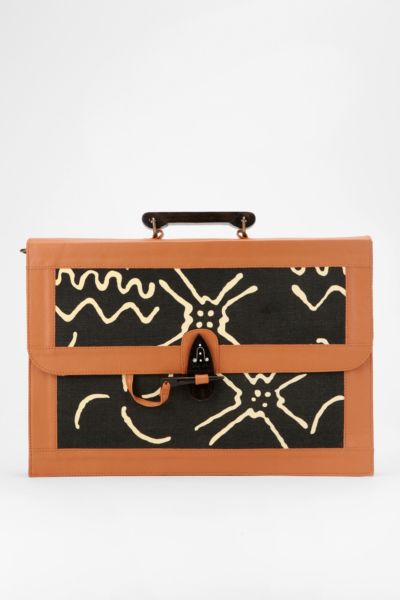 Ecote Structured Pattern Satchel   Urban Outfitters