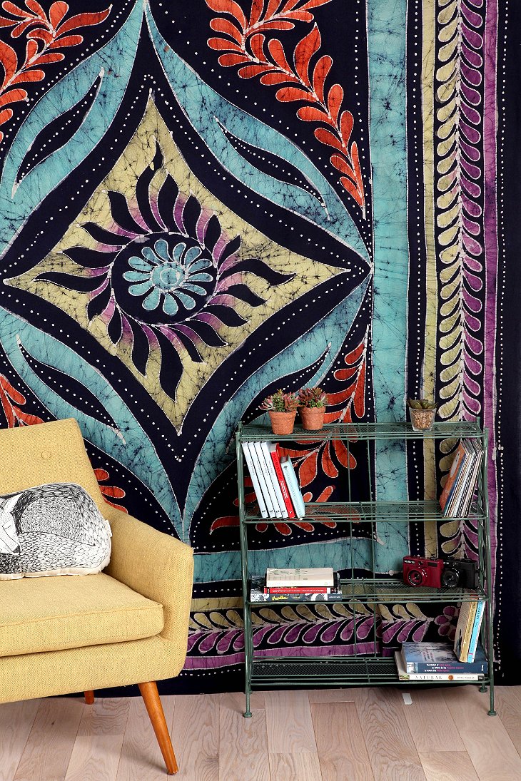Sun Medallion Batik Tapestry - Urban Outfitters