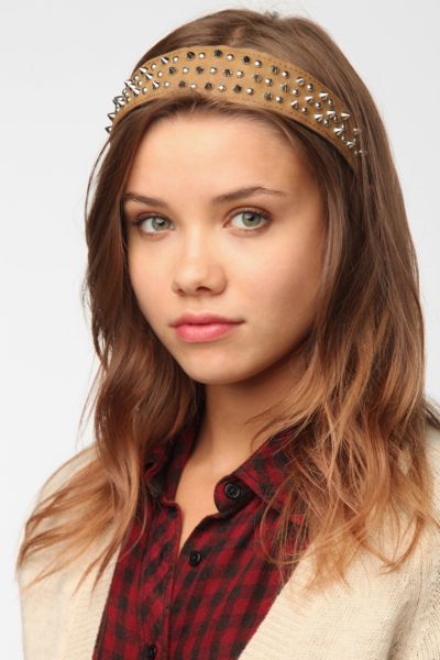Bowery Spiked Headband   Urban Outfitters