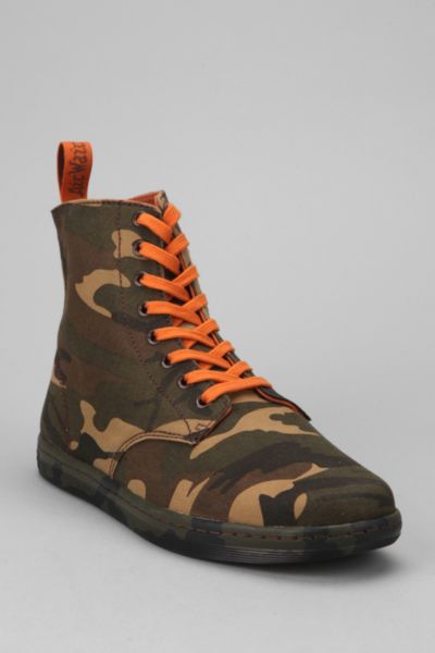 Dr. Martens Alfie 8-Eye Camo Canvas Boot - Urban Outfitters