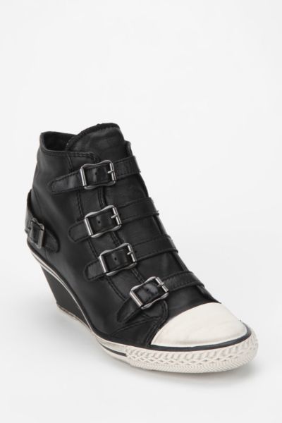 Ash Genial High Top Wedge Sneaker   Urban Outfitters