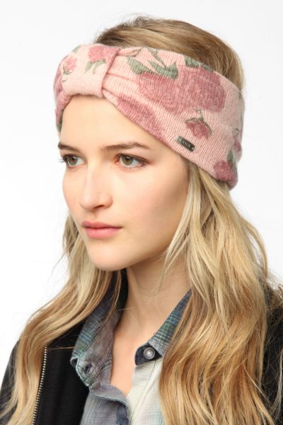 Coal Josie Floral Ear Warmer   Urban Outfitters