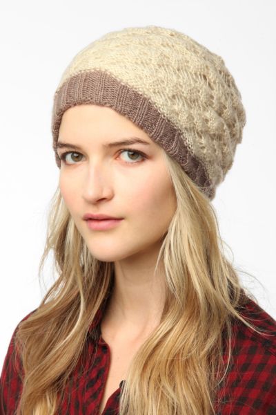 Layered Crochet Beanie   Urban Outfitters